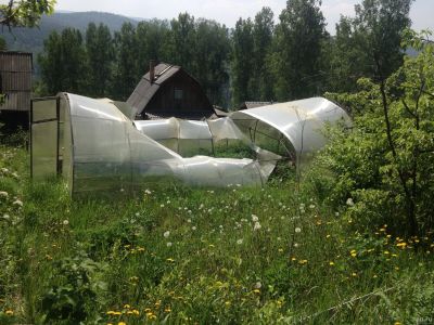 Лот: 13474121. Фото: 1. Теплица сборная из профильной... Теплицы