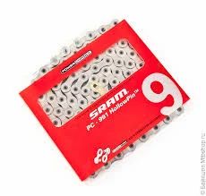 Лот: 5277864. Фото: 1. Цепь SRAM PC-991+PowerLink 9ск... Запчасти