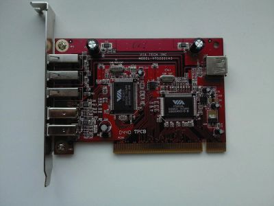 Лот: 4836977. Фото: 1. Контроллер PCI Combo IEEE1394... Платы расширения, контроллеры, доп. порты