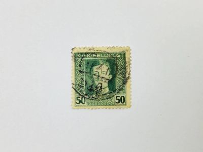 Лот: 23963316. Фото: 1. Военная марка. Император Карл... Марки