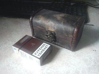 Лот: 1990011. Фото: 1. сундучок тигровый. малый. Другое (сувениры, подарки)