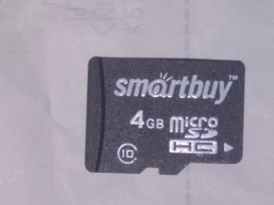 Лот: 12770042. Фото: 1. Карта памяти microSd 4gb 10класс... Карты памяти