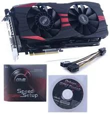 Лот: 9180214. Фото: 1. Asus PCI-E nVidia GTX970-DC2OC-4GD5-BLACK... Видеокарты