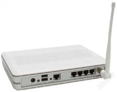 Лот: 2303823. Фото: 1. Wi-Fi роутер ASUS WL-500gP V2. WiFi, Bluetooth адаптеры