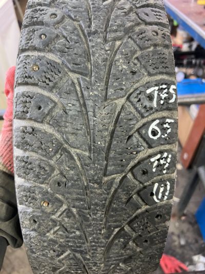 Лот: 24725661. Фото: 1. (1шт) 175-65-14 Hankook Winter... Шины