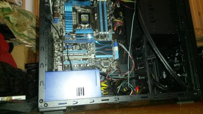 Лот: 4933799. Фото: 1. игровой, i7 + asus p8z68 deluxe... Компьютеры в сборе