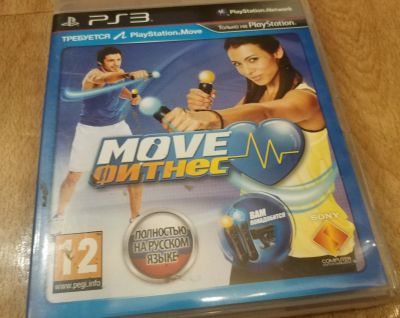 Лот: 15154514. Фото: 1. Move Фитнес Move Fitness PS3... Игры для консолей