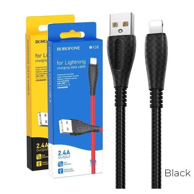 Лот: 22150298. Фото: 1. Кабель BOROFONE Lighting BX-38... Дата-кабели, переходники