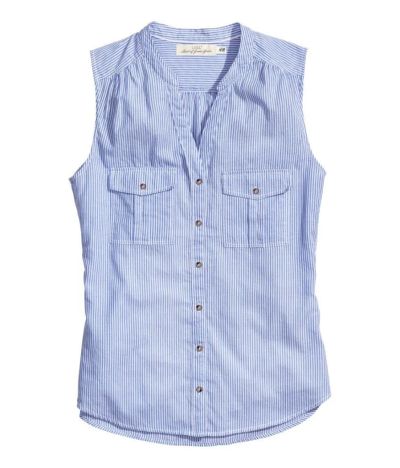 Лот: 7776209. Фото: 1. Рубашка H&M женская. размер 48... Блузы, рубашки, водолазки