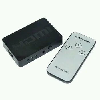 Лот: 10374846. Фото: 1. HDMI (switch) 3 входа / 1 выход. Шлейфы, кабели, переходники