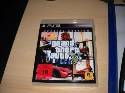 Лот: 5095356. Фото: 1. GTA 5 на PS3. Игры для консолей