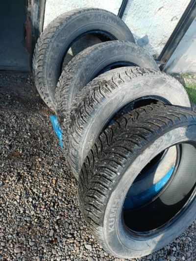 Лот: 25674443. Фото: 1. Шины kumho wintercraft suv ice... Шины