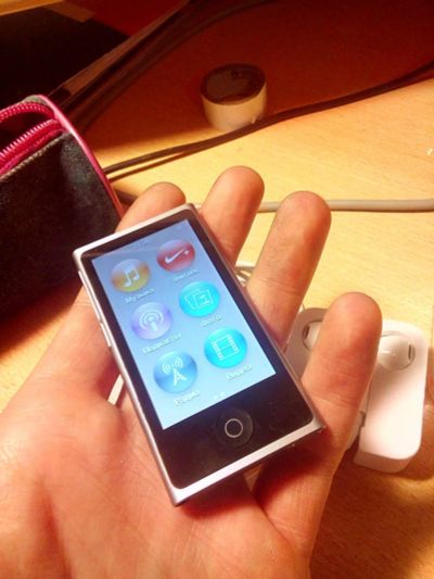 Лот: 9623772. Фото: 1. Ipod nano 7, 16gb Gray. Плееры