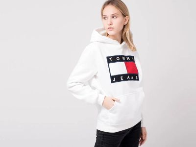 Лот: 17210680. Фото: 1. Худи Tommy Jeans (16347). Свитеры, толстовки, худи