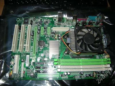 Лот: 283211. Фото: 1. Мать Soc.AM2 BioStar NF520-A2-SE... Материнские платы