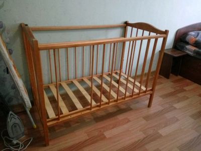 Лот: 9969357. Фото: 1. Кроватка детская. Детские кровати и кроватки