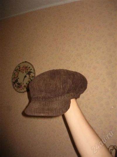 Лот: 1092983. Фото: 1. кепка вельветовая. Головные уборы