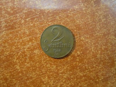 Лот: 25781033. Фото: 1. 2 сантима 1932г Латвия. Европа