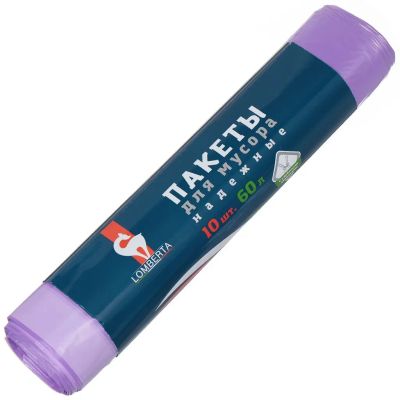 Лот: 24108497. Фото: 1. Пакеты для мусора 60 л, 10 шт... Пакеты, мешки