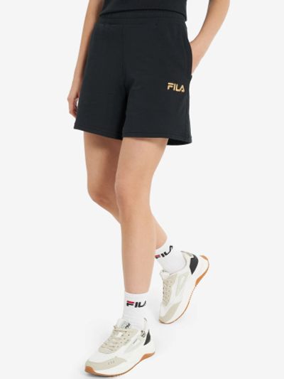 Лот: 24687450. Фото: 1. Шорты женские FILA, Черный. Шорты