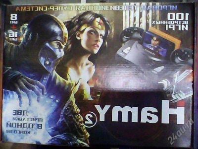Лот: 1866985. Фото: 1. Sega-Dendi Hamy 2in1+100 встроенных... Игровые приставки, консоли