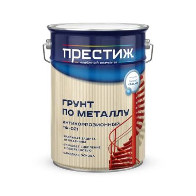 Лот: 23407101. Фото: 1. Грунтовка алкидная, Престиж, ГФ-21... Краски, лаки, растворитель