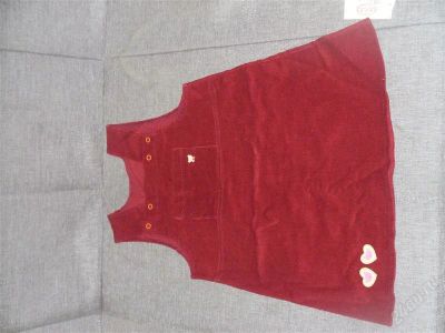Лот: 2539962. Фото: 1. Сарафан бордовый р.104. Платья, сарафаны