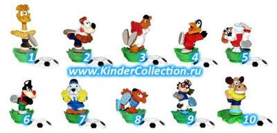Лот: 7121942. Фото: 1. Киндер. Футболисты-2 из серии... Игрушки