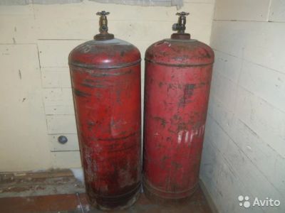 Лот: 6071543. Фото: 1. Баллон пропан 50л. Баллоны, газ в баллонах