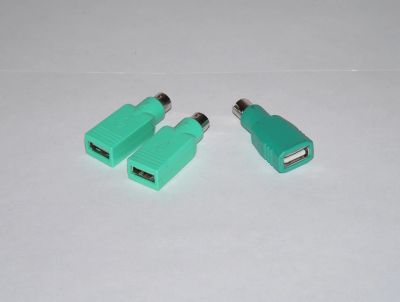 Лот: 9113418. Фото: 1. Переходник USB - PS-2 для мышки. Шлейфы, кабели, переходники