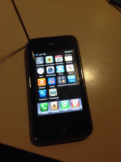 Лот: 4001509. Фото: 1. Apple iPhone 3g копия TV 2sim... Смартфоны