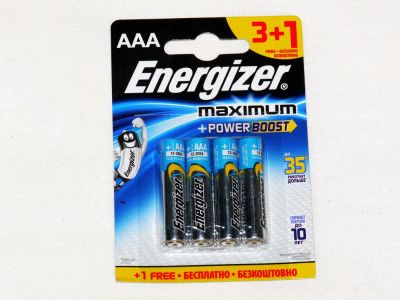 Лот: 8797981. Фото: 1. Элемент питания Energizer Maximum... Батарейки, аккумуляторы, элементы питания