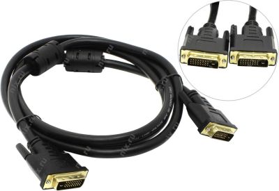 Лот: 9830614. Фото: 1. Кабель DVI-DVI 2м VCOM - позолоченные... Шлейфы, кабели, переходники