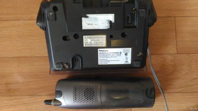 Лот: 17980370. Фото: 1. Телефон dect Panasonic с двумя... DECT и радиотелефоны