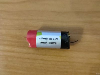 Лот: 18330874. Фото: 1. Аккумулятор литий-ионный 3,7v... Батарейки, аккумуляторы, элементы питания