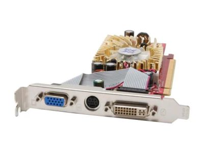 Лот: 8836663. Фото: 1. Видеокарта GeForce 7300 GS 256Mb... Видеокарты