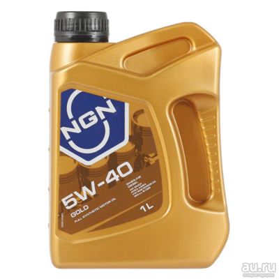 Лот: 15836163. Фото: 1. Масло моторное NGN Gold 5W-40... Масла, жидкости