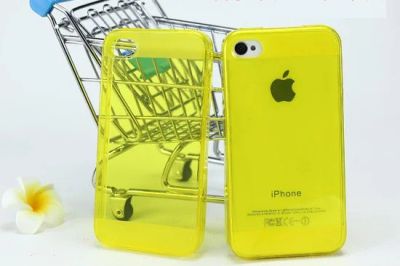 Лот: 9018212. Фото: 1. Силиконовый чехол iPhone 4/4s... Чехлы, бамперы