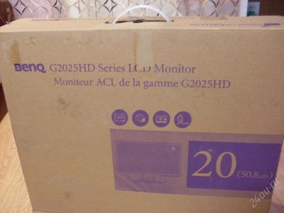 Лот: 1910974. Фото: 1. Монитор 20" Benq G2025HD 1600x900... ЖК-мониторы