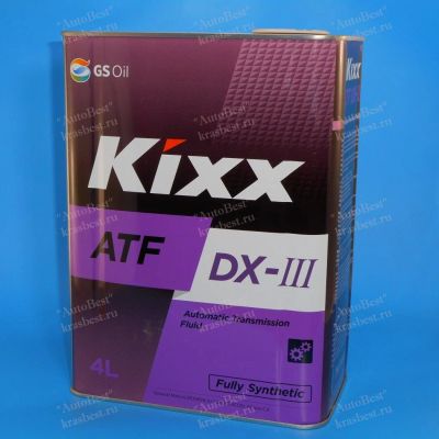 Лот: 10194517. Фото: 1. Масло для АКПП KIXX DEX-III Dexron... Масла, жидкости
