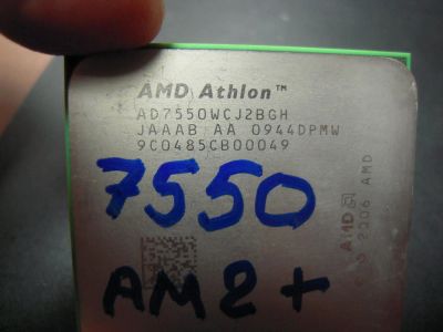 Лот: 7992245. Фото: 1. AMD Athlon X2 Dual-Core 7550 Kuma... Процессоры