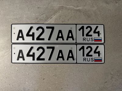 Лот: 25339490. Фото: 1. Продам гос.номер А 427 АА 124. Госномера
