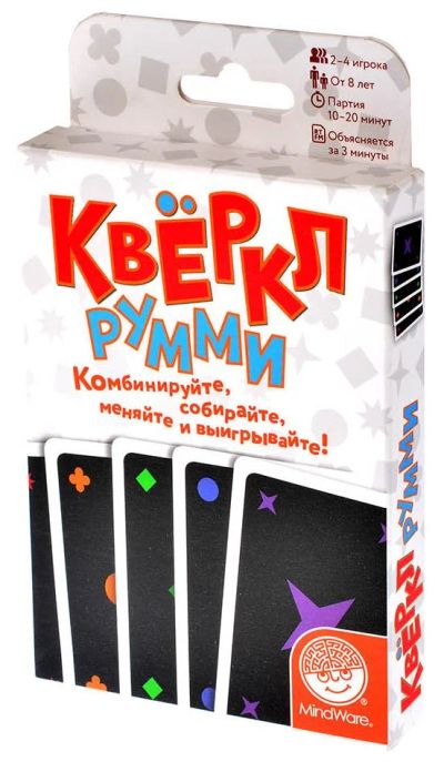 Лот: 7078080. Фото: 1. Настольная игра "Кверкл-румми... Детские настольные игры