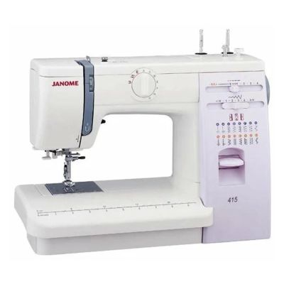 Лот: 24439872. Фото: 1. Швейная машина Janome 415. Швейная, вязальная