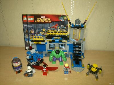 Лот: 5382104. Фото: 1. Лего Lego Super Heroes 76018 Лаборатория... Конструкторы