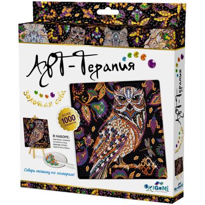 Лот: 15739266. Фото: 1. Алмазная мозаика Origami "Арт-терапия... Мозаика, фреска