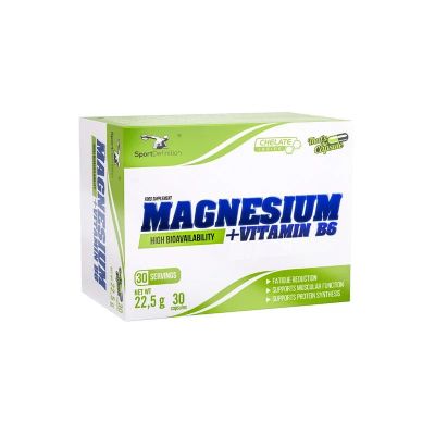 Лот: 10869083. Фото: 1. Magnesium Plus 30 капс. Sport... Спортивное питание, витамины