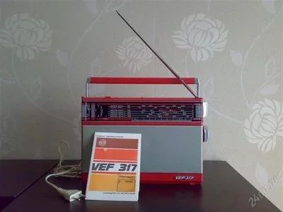 Лот: 866568. Фото: 1. Радиоприемник VEF-317 Вып 1987... Предметы интерьера и быта
