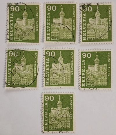 Лот: 25274786. Фото: 1. Марка_Швейцария, 90 Ct- Швейцарский... Марки