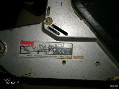 Лот: 13759366. Фото: 1. Ленточная шлифовальная машина. Электроинструмент